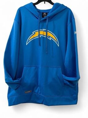 New Era Bright Blue NFL Team Apparel Hoodie
